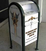 Drug take back box